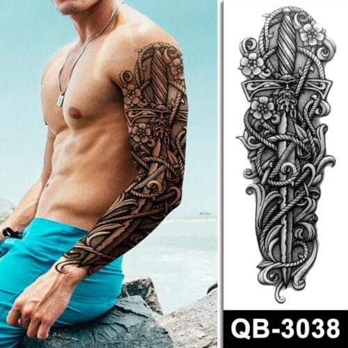 Buy Sword N Rope Temporary Tattoos Australia